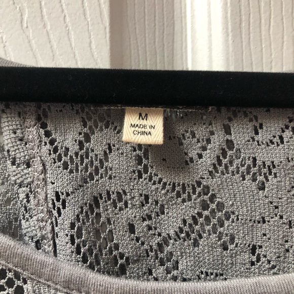 EYESHADOW WOMENS TANK TOP SLEEVELESS SHIRT LACE - Picture 4 of 4